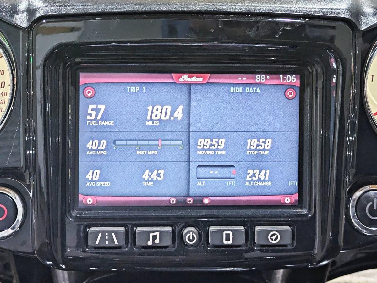 2017 Indian Chieftain Limited 7" Center Display Screen Panel 78350450 3280746 {{ shop.shopifyCountryName }} - Mototech271
