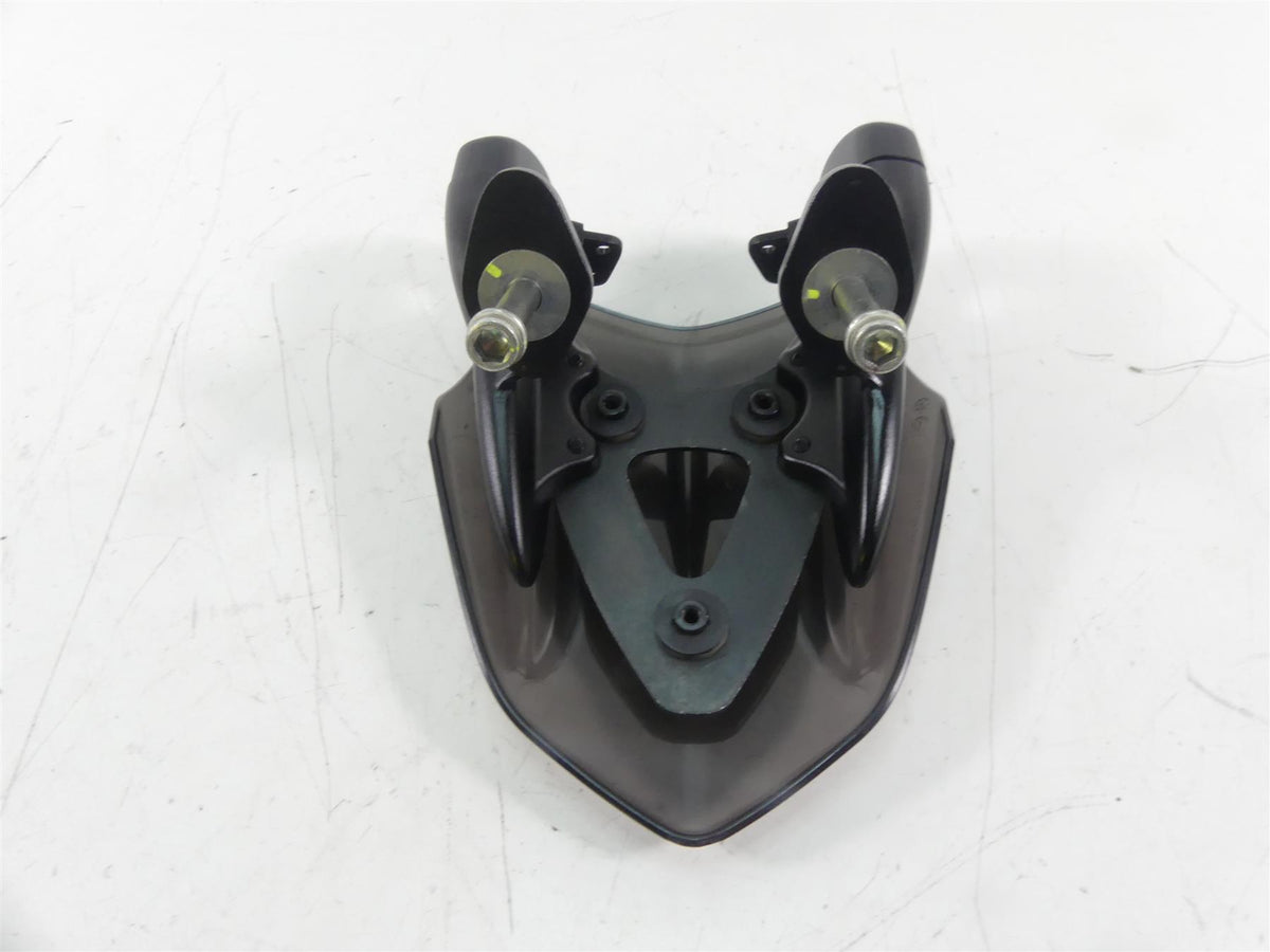2015 Ducati Diavel Carbon Red Handlebar Handle Bar Riser + Windshield 36031651A {{ shop.shopifyCountryName }} - Mototech271