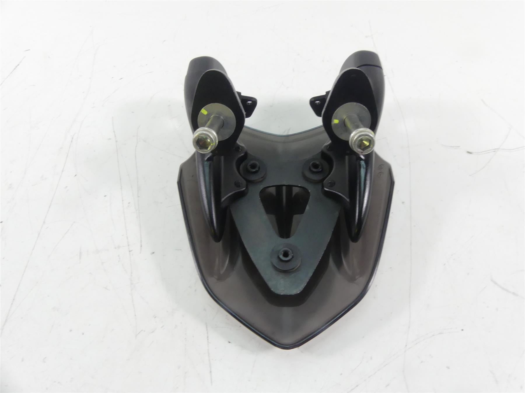 2015 Ducati Diavel Carbon Red Handlebar Handle Bar Riser + Windshield 36031651A {{ shop.shopifyCountryName }} - Mototech271