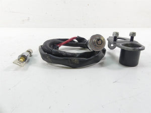 2008 Harley FXCWC Softail Rocker C Ignition Switch Steering Key Lock Set 71792-08 | Mototech271