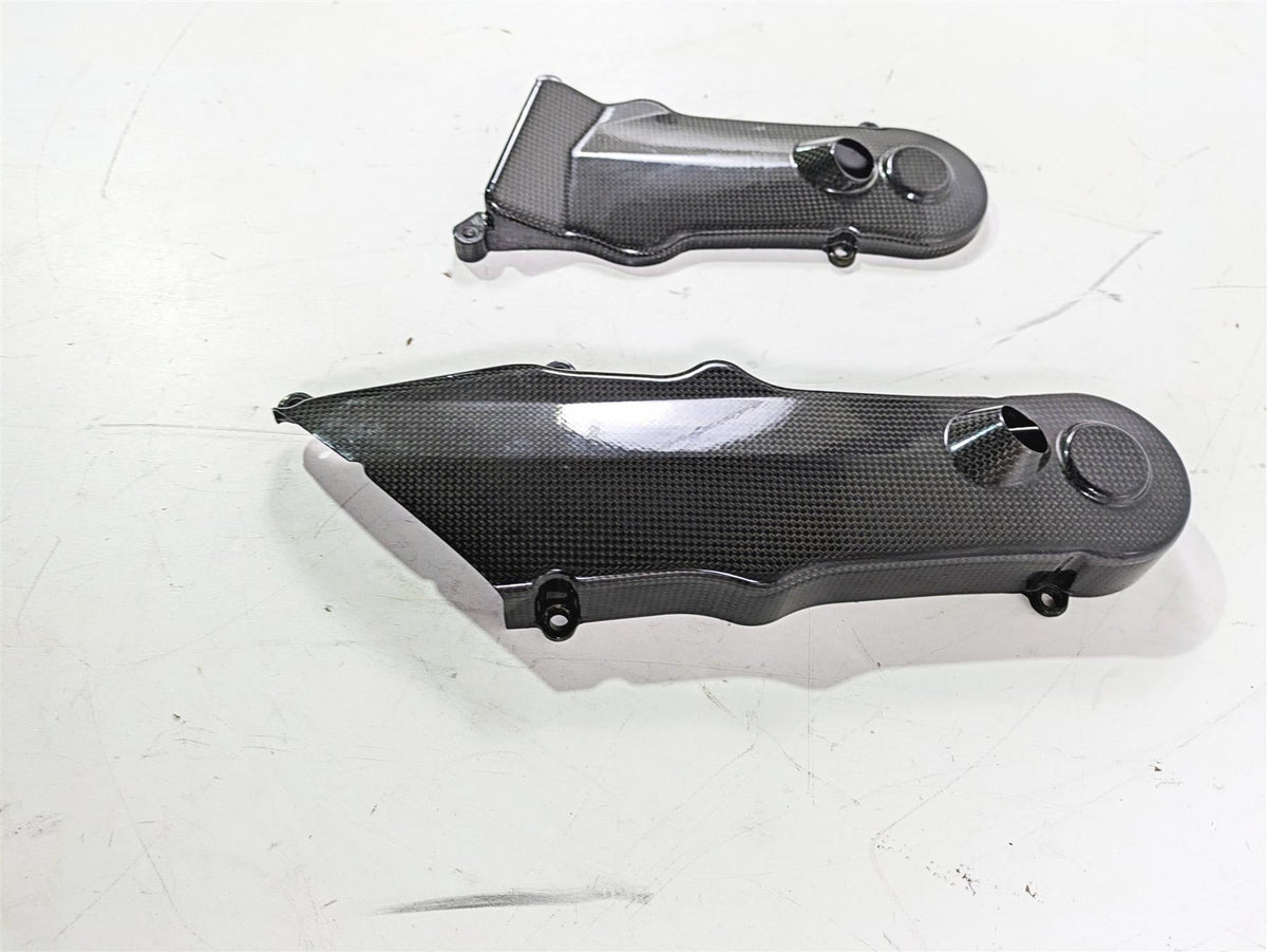 2009 Ducati Monster 1100 S Carbon Fiber Timing Belt Cover 24510881A 24510871A {{ shop.shopifyCountryName }} - Mototech271