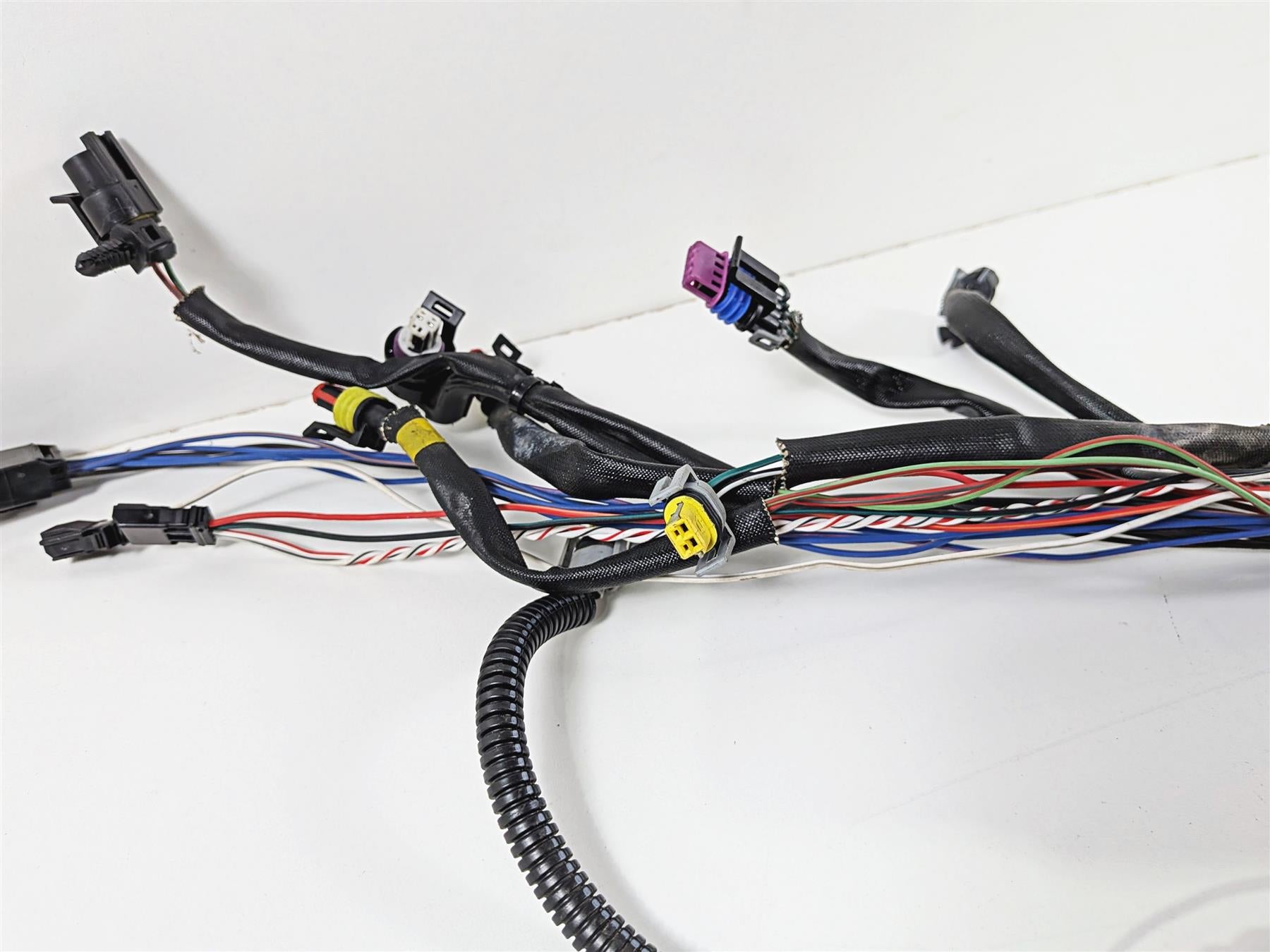 2014 Harley FXSB Softail Breakout Main Wiring Harness Loom Abs - No Cut 69200514-Mototech271