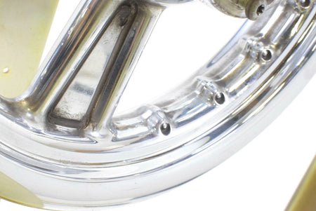 2004 Harley FLHTCSE CVO Electra Glide Front Wheel Rim Straight 16x3 43478-04 {{ shop.shopifyCountryName }} - Mototech271