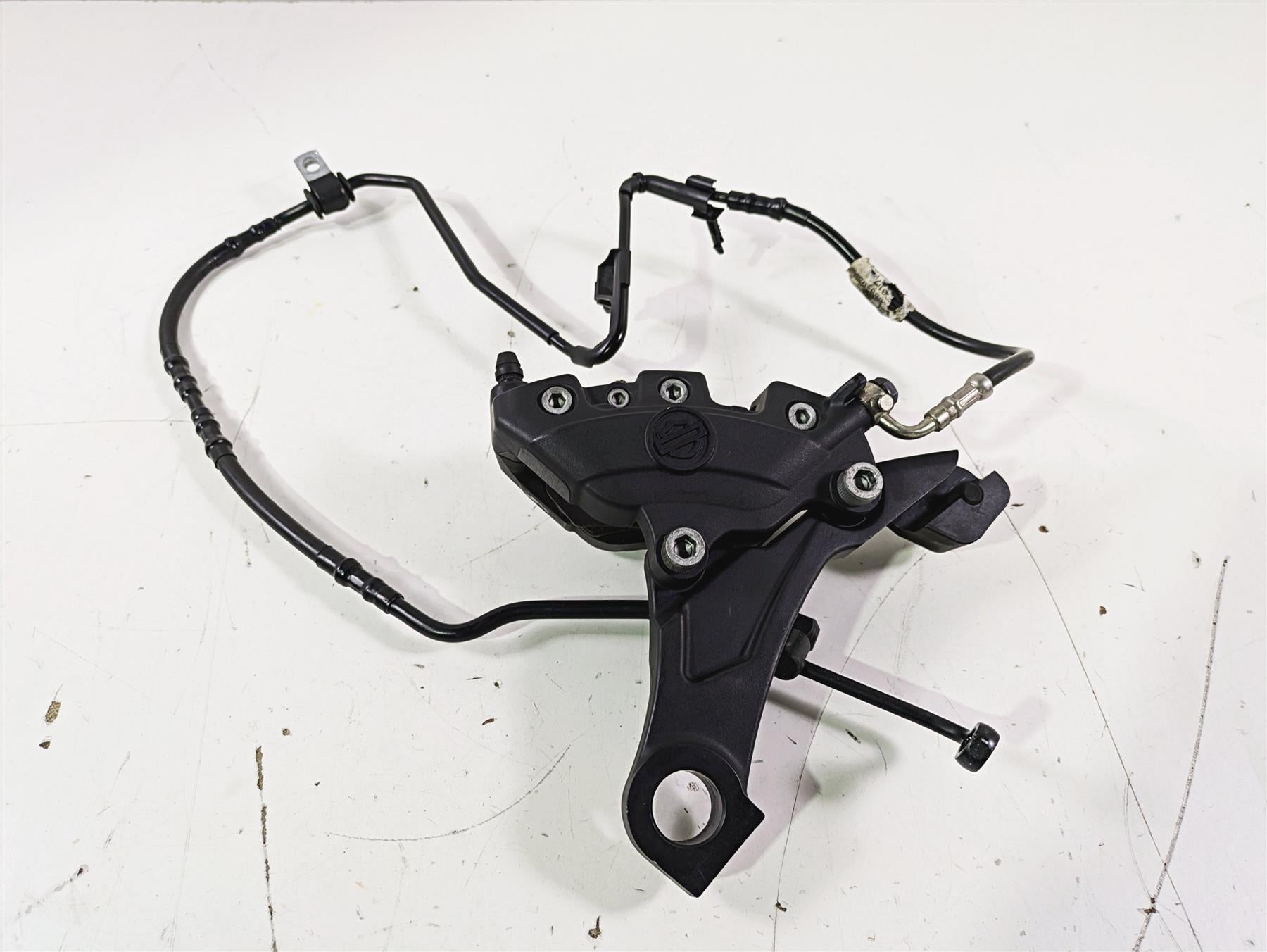 2016 Harley Touring FLTRX Road Glide Rear Brake Caliper & Bracket 44080-08C | Mototech271
