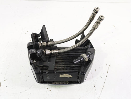 2017 Ducati Monster 1200 S Oil Cooler & Lines & Cover READ 54810461B | Mototech271