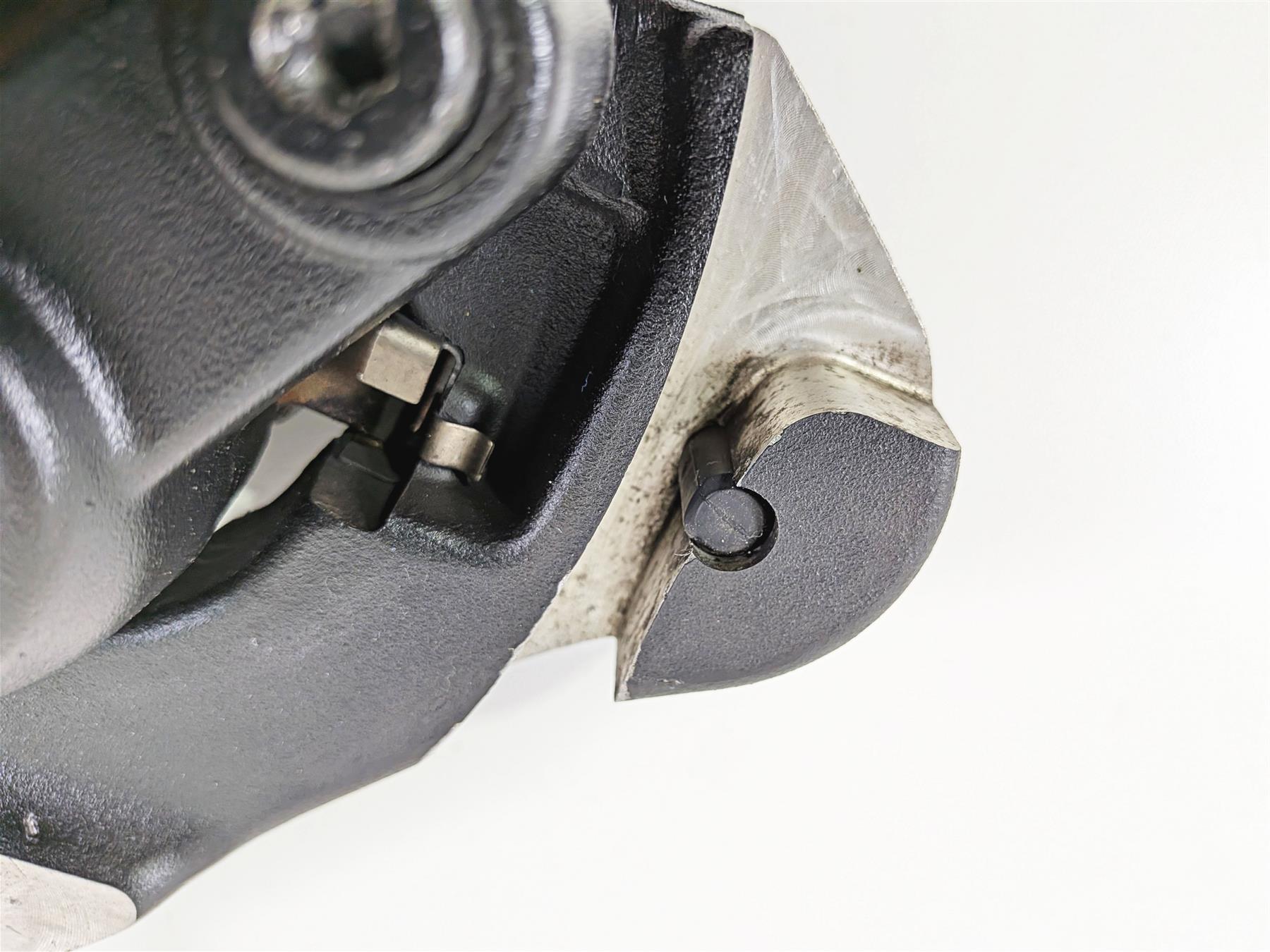 2009 Harley FXCWC Softail Rocker Rear Brake Caliper + Mount 40908-08 {{ shop.shopifyCountryName }} - Mototech271