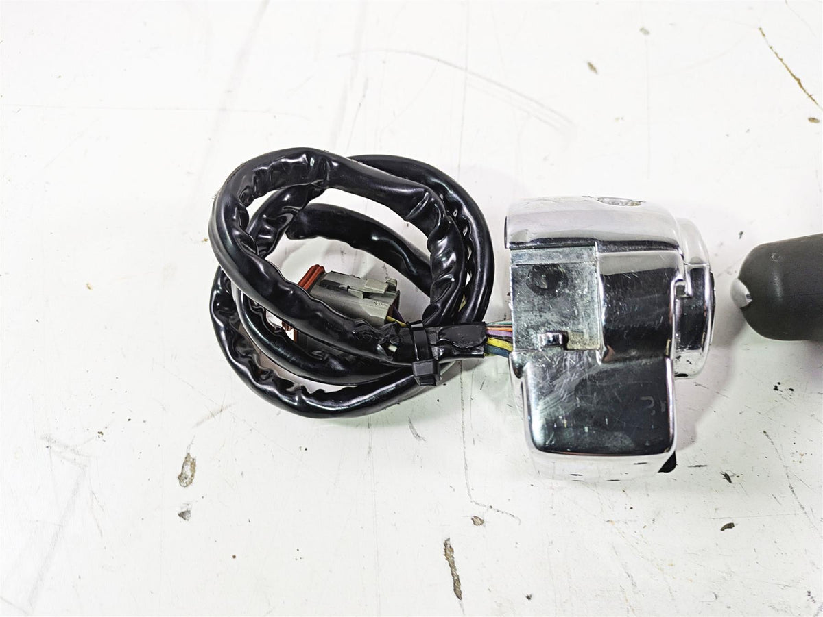 2003 Harley Touring FLHTCUI E-Glide 100th Chrome Control Switch Set 71597-96 {{ shop.shopifyCountryName }} - Mototech271