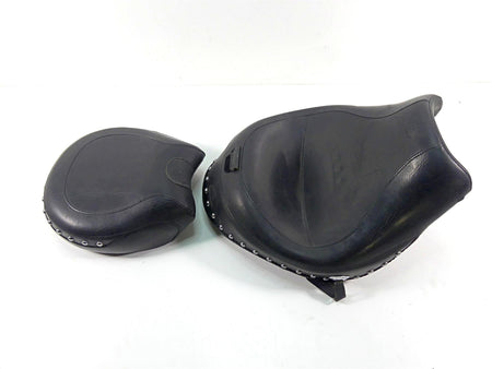 2007 Honda VTX1800 T2 Mustang Wide Touring Front Rear Seat Set - Read 75920 {{ shop.shopifyCountryName }} - Mototech271
