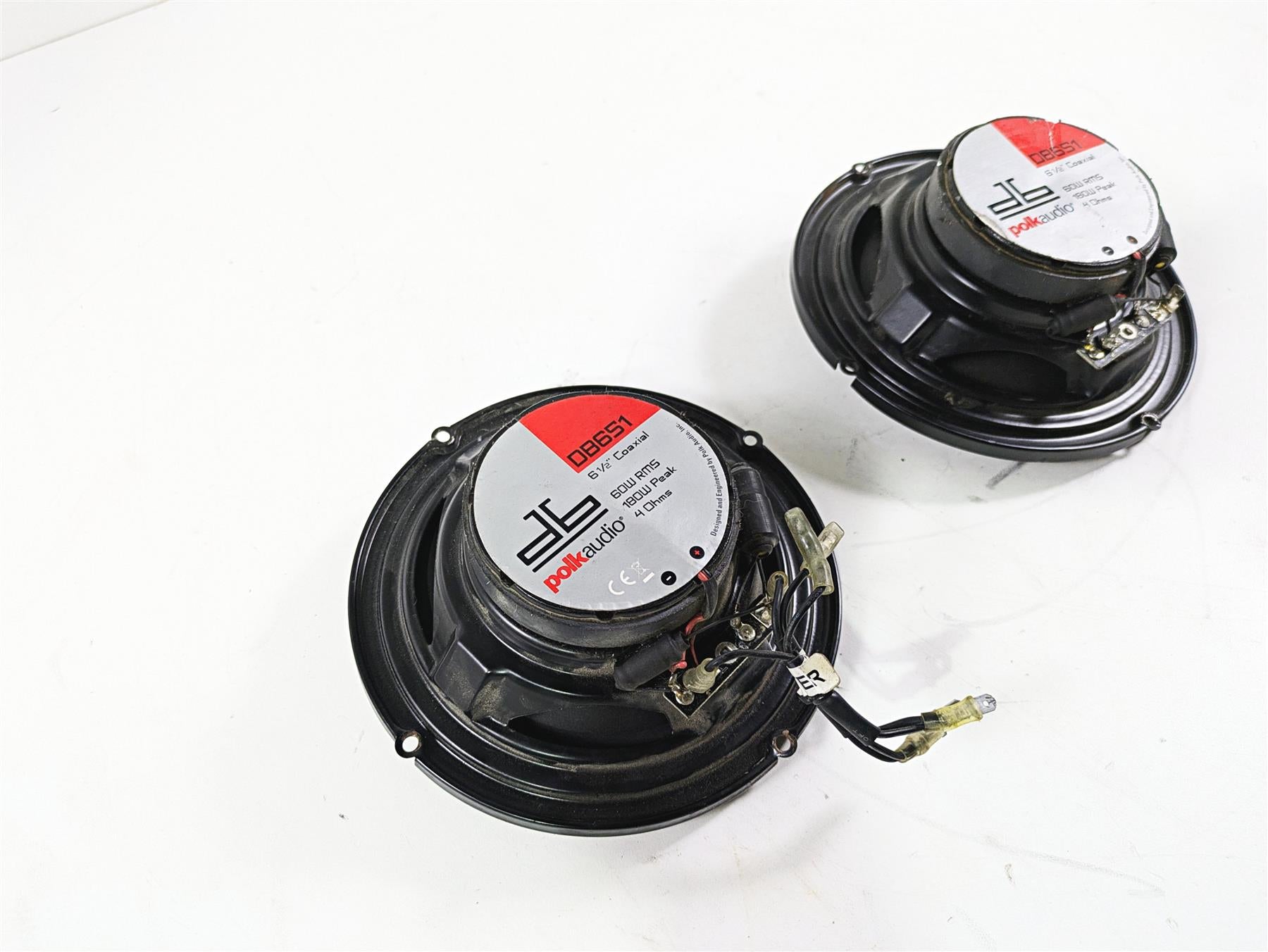 2010 Harley Touring FLHX Street Glide Polkaudio 60w 6.5 db651 Speaker Set {{ shop.shopifyCountryName }} - Mototech271