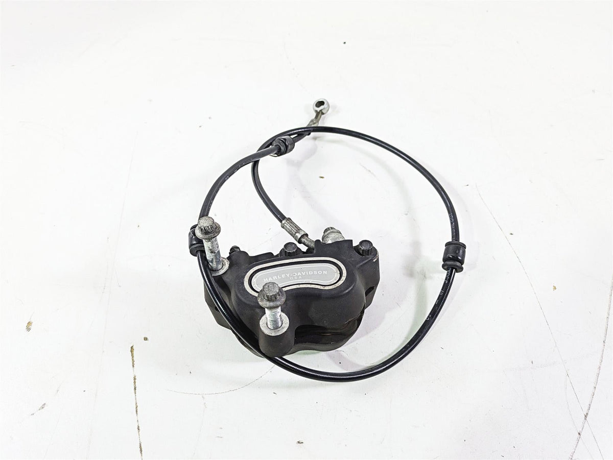 2008 Harley FLSTC 105TH Softail Heritage Front Brake Caliper + Line 44046-08 {{ shop.shopifyCountryName }} - Mototech271