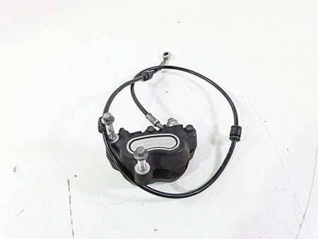 2008 Harley FLSTC 105TH Softail Heritage Front Brake Caliper + Line 44046-08 {{ shop.shopifyCountryName }} - Mototech271
