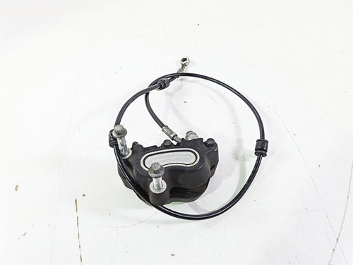 2008 Harley FLSTC 105TH Softail Heritage Front Brake Caliper + Line 44046-08 | Mototech271