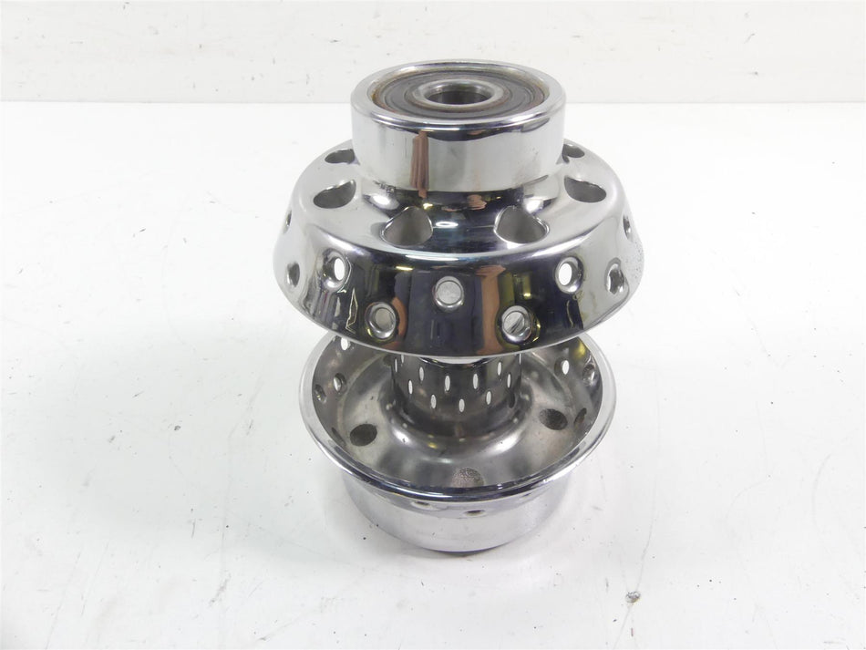 2004 Harley FXDWGI Dyna Wide Glide Front Chrome Spoke Wheel Hub 43671-05A {{ shop.shopifyCountryName }} - Mototech271