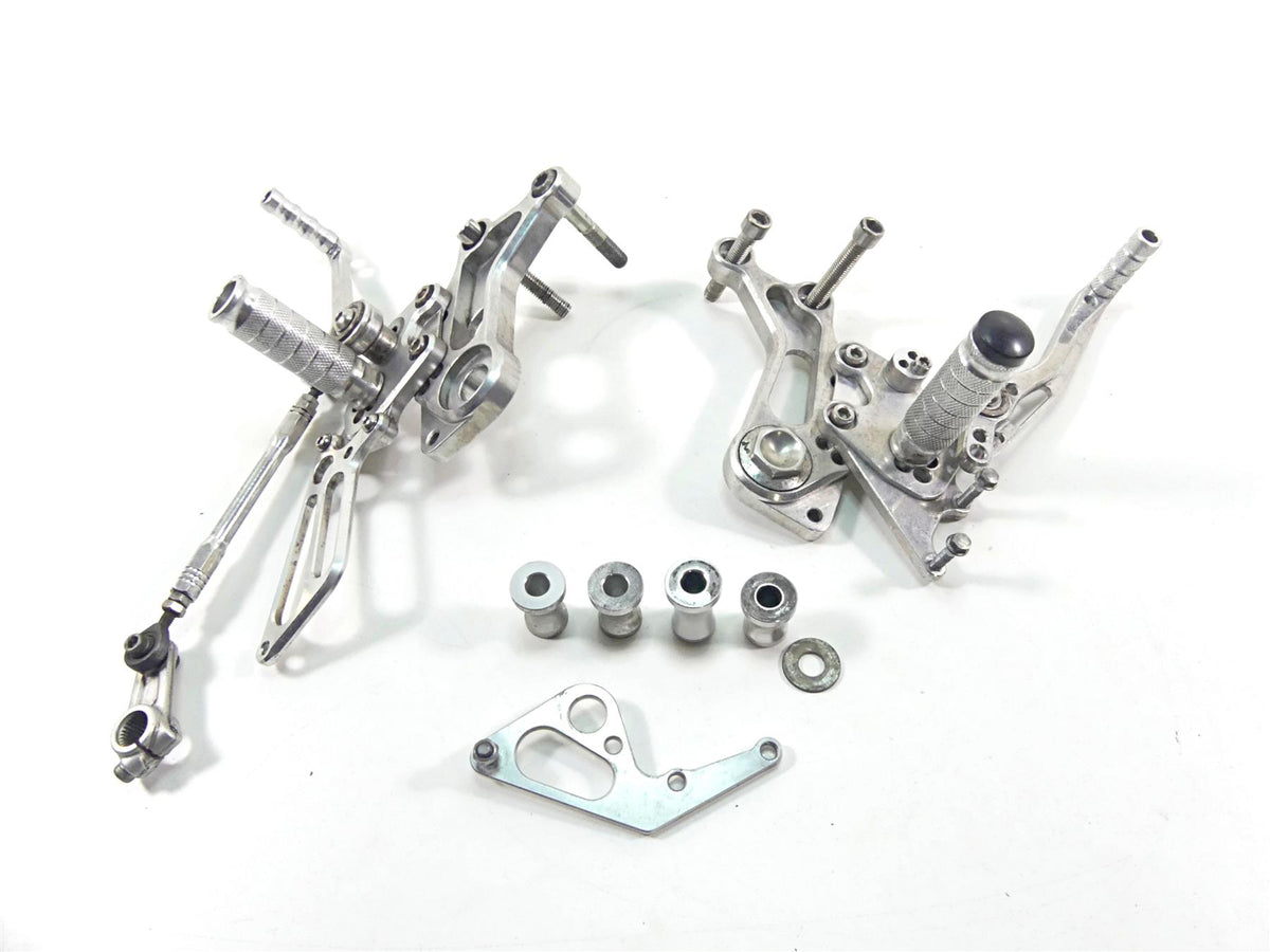2012 Ducati Monster 1100 EVO Aluminum Left Right Rearset Footpeg Shifter Set {{ shop.shopifyCountryName }} - Mototech271