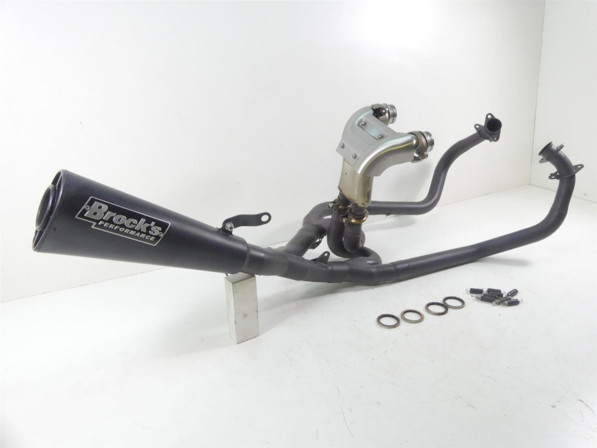 2013 Yamaha VMX17 V-Max 1700 Brocks Performance 14" Exhaust Pipe Set 396878 {{ shop.shopifyCountryName }} - Mototech271