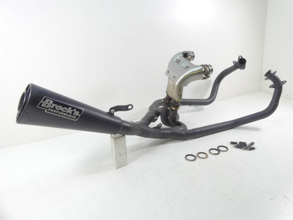 2013 Yamaha VMX17 V-Max 1700 Brocks Performance 14" Exhaust Pipe Set 396878 {{ shop.shopifyCountryName }} - Mototech271