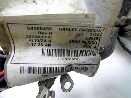 2014 Harley FXDL Dyna Low Rider Main Wiring Harness Loom Non-Abs 71072-12A {{ shop.shopifyCountryName }} - Mototech271