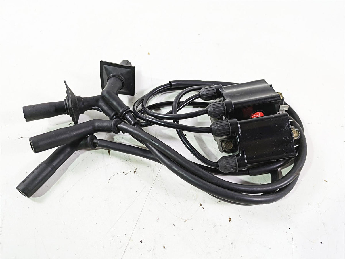 2001 Honda VT1100 Shadow Sabre Ignition Coil Wires Plugs Set 30510-MCC-003 {{ shop.shopifyCountryName }} - Mototech271