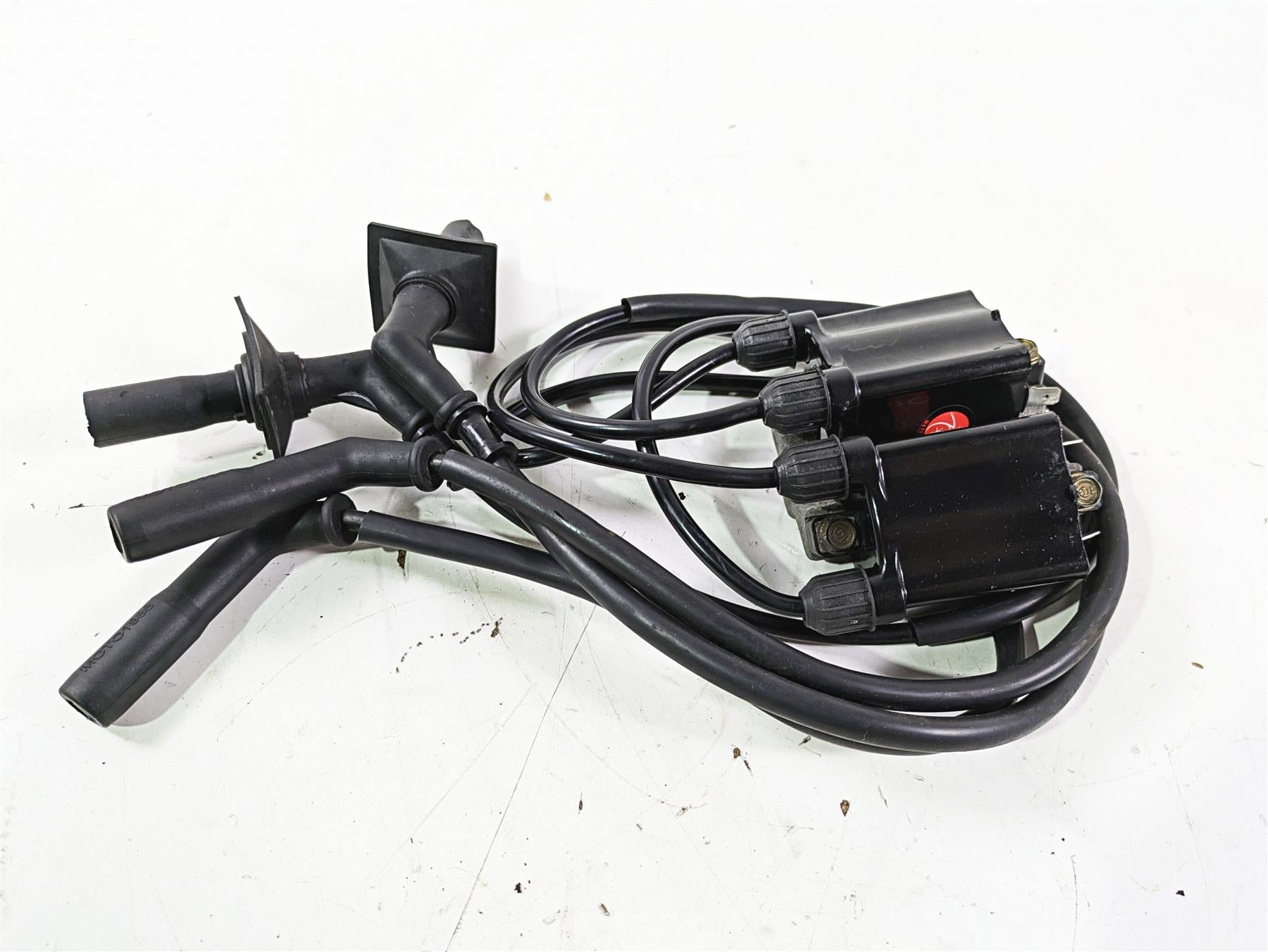 2001 Honda VT1100 Shadow Sabre Ignition Coil Wires Plugs Set 30510-MCC-003 {{ shop.shopifyCountryName }} - Mototech271