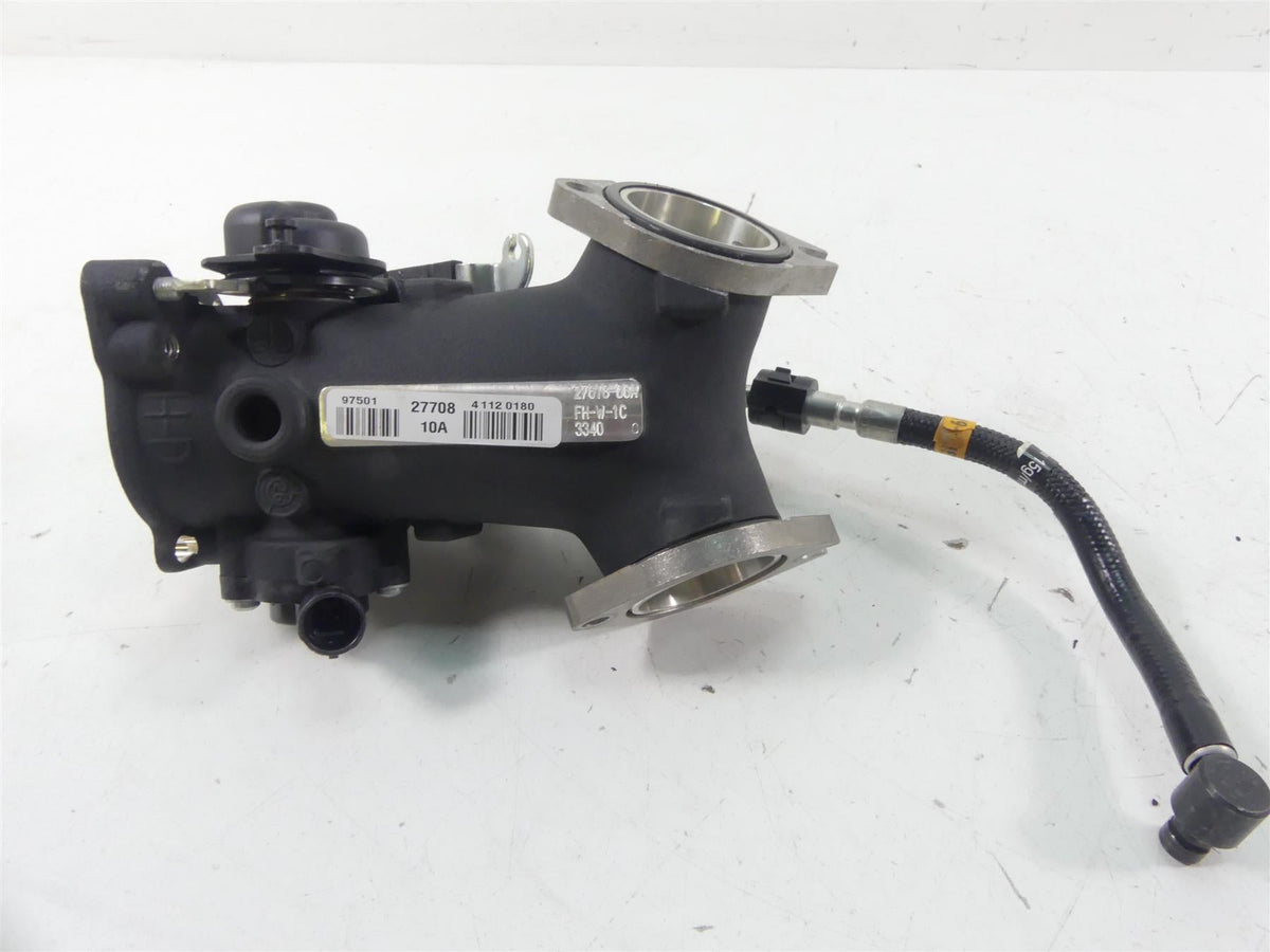 2014 Harley FXDL Dyna Low Rider Throttle Body Fuel Injectors 3K 27708-10 {{ shop.shopifyCountryName }} - Mototech271
