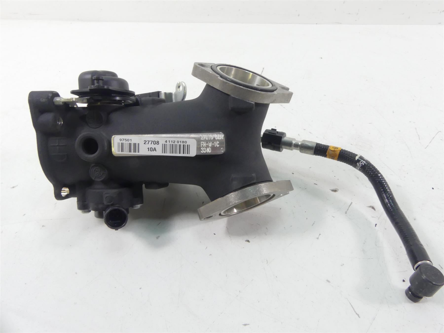 2014 Harley FXDL Dyna Low Rider Throttle Body Fuel Injectors 3K 27708-10 {{ shop.shopifyCountryName }} - Mototech271