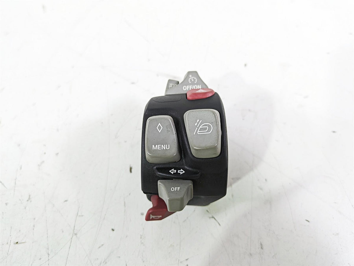 2014 BMW R1200 RT RTW K52 Left Hand Control Switch Cruise Menu 61318388633 {{ shop.shopifyCountryName }} - Mototech271
