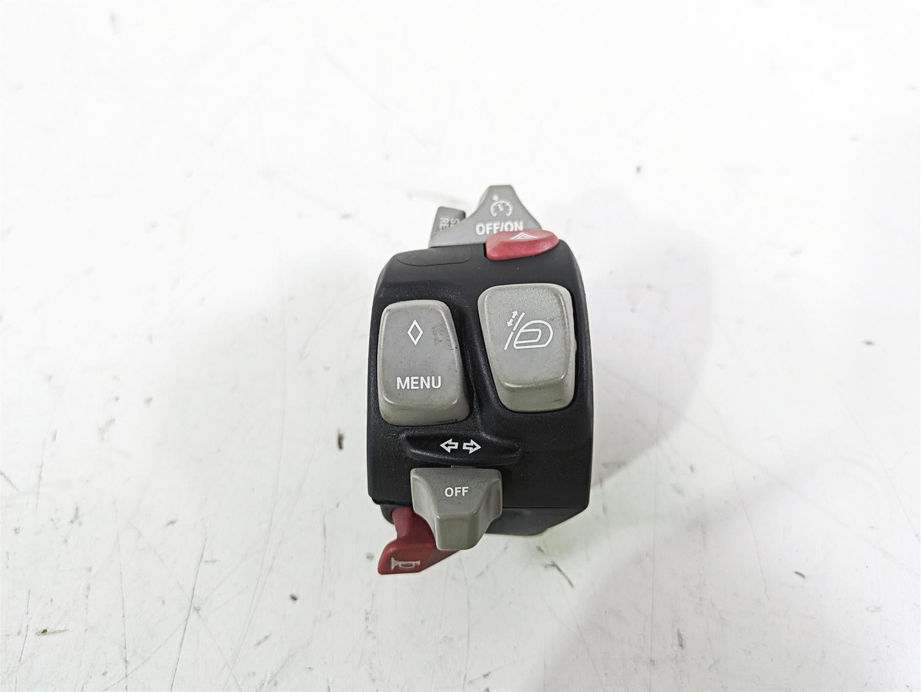 2014 BMW R1200 RT RTW K52 Left Hand Control Switch Cruise Menu 61318388633 {{ shop.shopifyCountryName }} - Mototech271