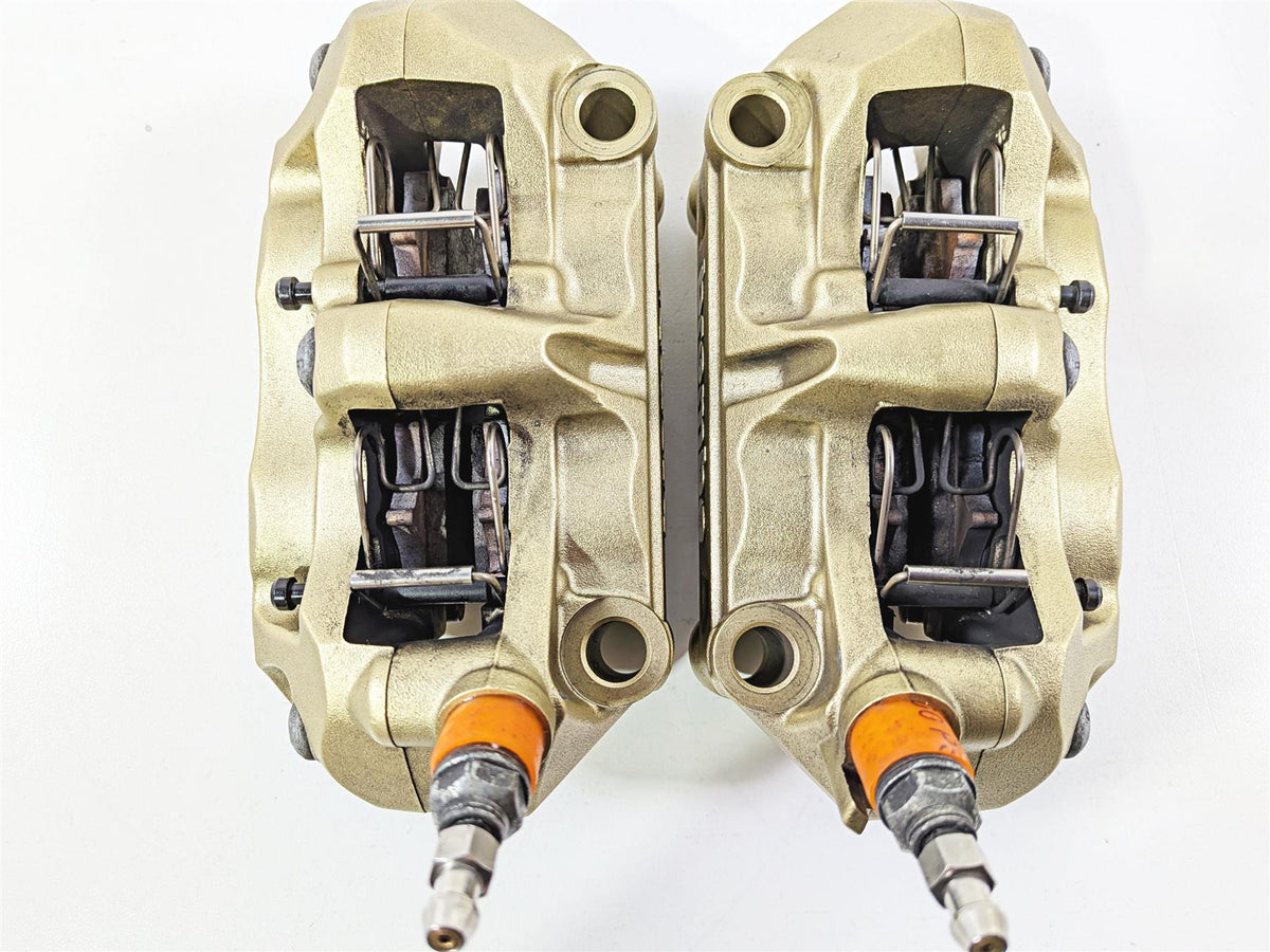 2017 BMW S1000RR K46 Golden Brembo Front Brake Caliper Set 100mm 34117714784 {{ shop.shopifyCountryName }} - Mototech271
