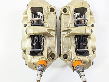 2017 BMW S1000RR K46 Golden Brembo Front Brake Caliper Set 100mm 34117714784 {{ shop.shopifyCountryName }} - Mototech271