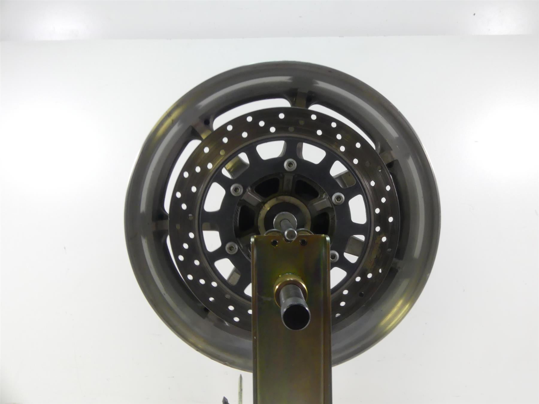 2007 Yamaha XVS1300 V-Star Straight Rear Wheel Rim 16x4.5 3D8-25338-00-MA {{ shop.shopifyCountryName }} - Mototech271