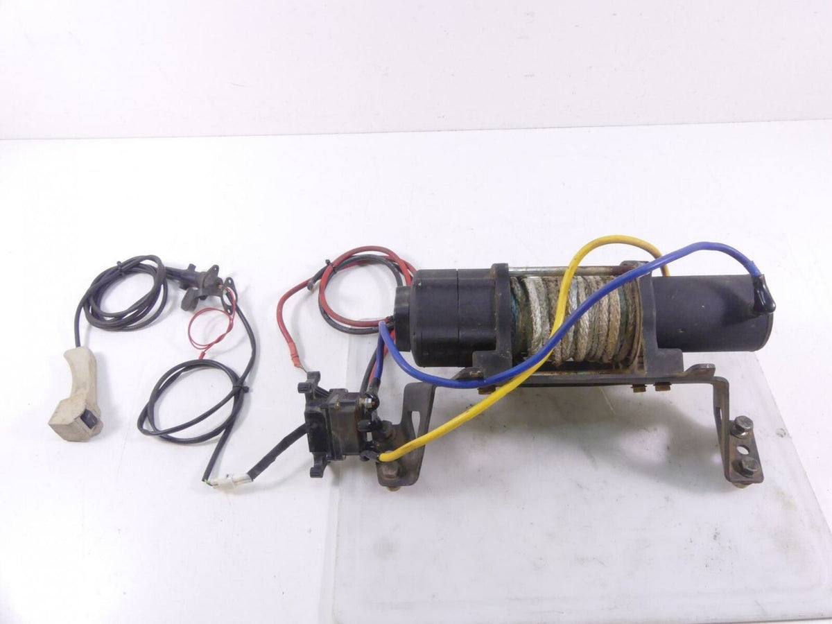 2012 Polaris Ranger 800XP Rope Cable Winch 4500 Lbs + Remote Control {{ shop.shopifyCountryName }} - Mototech271