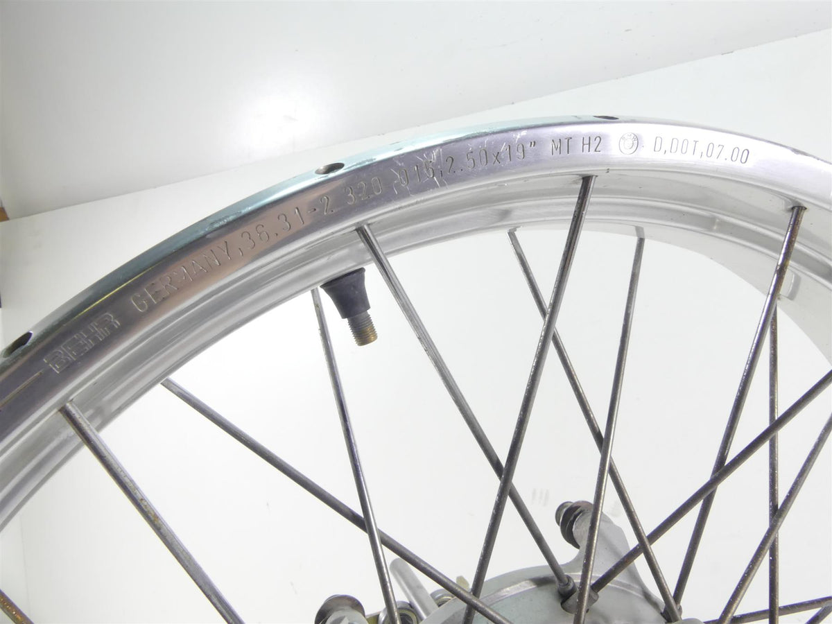 2001 BMW R1150 GS R21 Straight Behr Front Spoke Wheel Rim 19x2.5 36312320015 {{ shop.shopifyCountryName }} - Mototech271