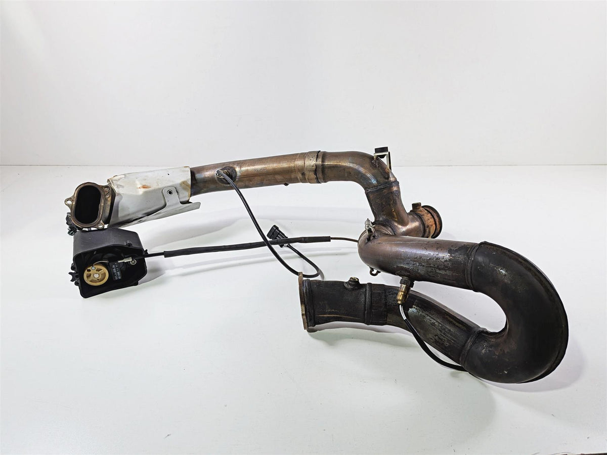 2017 Ducati Panigale 1299 Exhaust Header & Servo Motor 57014452A 57114424B-Mototech271