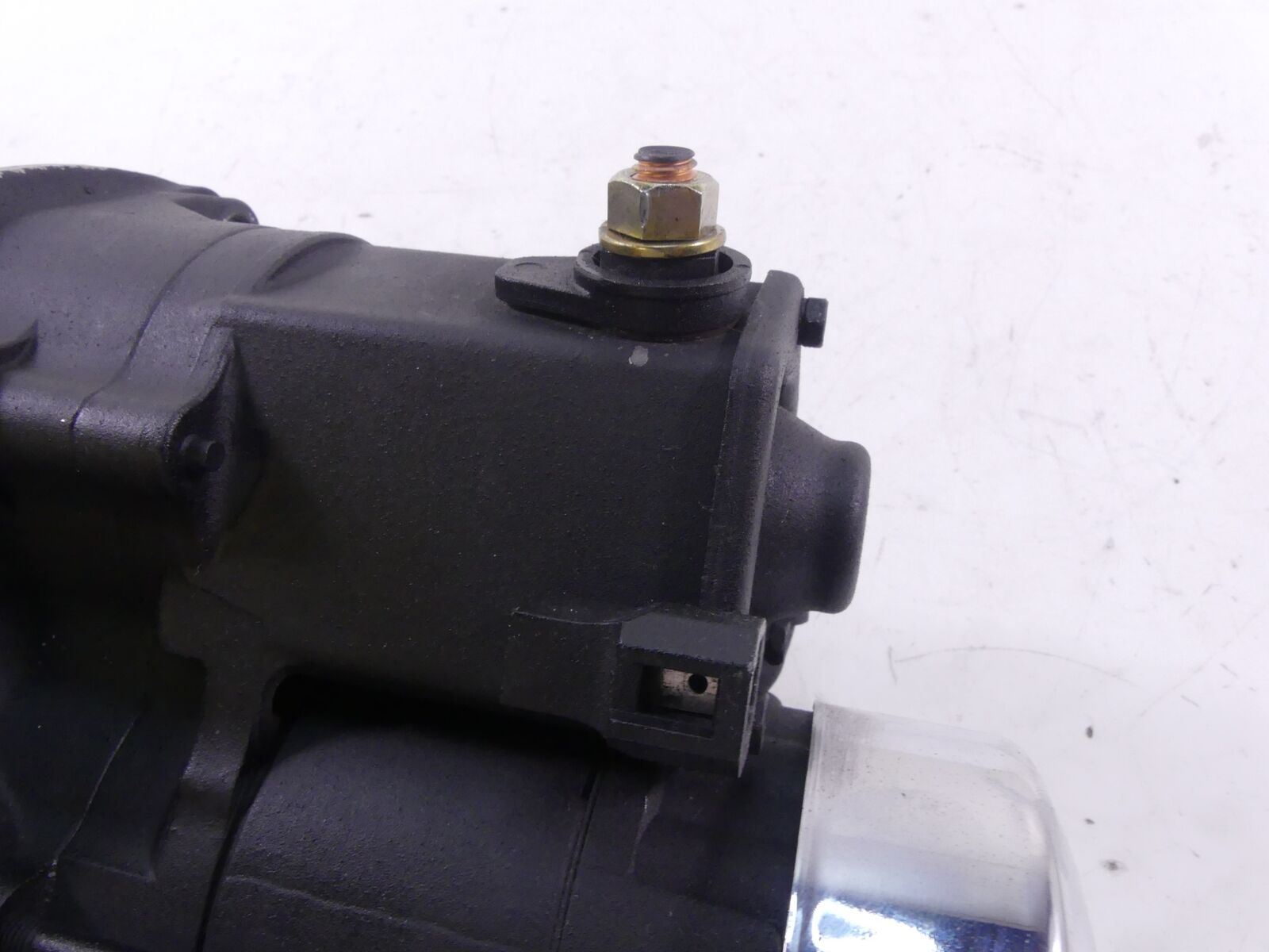 2002 Harley FLSTCI Softail Heritage Denso Engine Starter Motor + Cover 31553-94B {{ shop.shopifyCountryName }} - Mototech271
