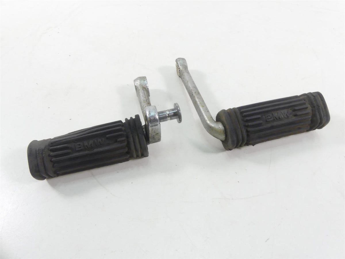 1978 BMW R100 S (2474) Front Rider Footpeg Foot Peg Rest Set 23411236733 {{ shop.shopifyCountryName }} - Mototech271