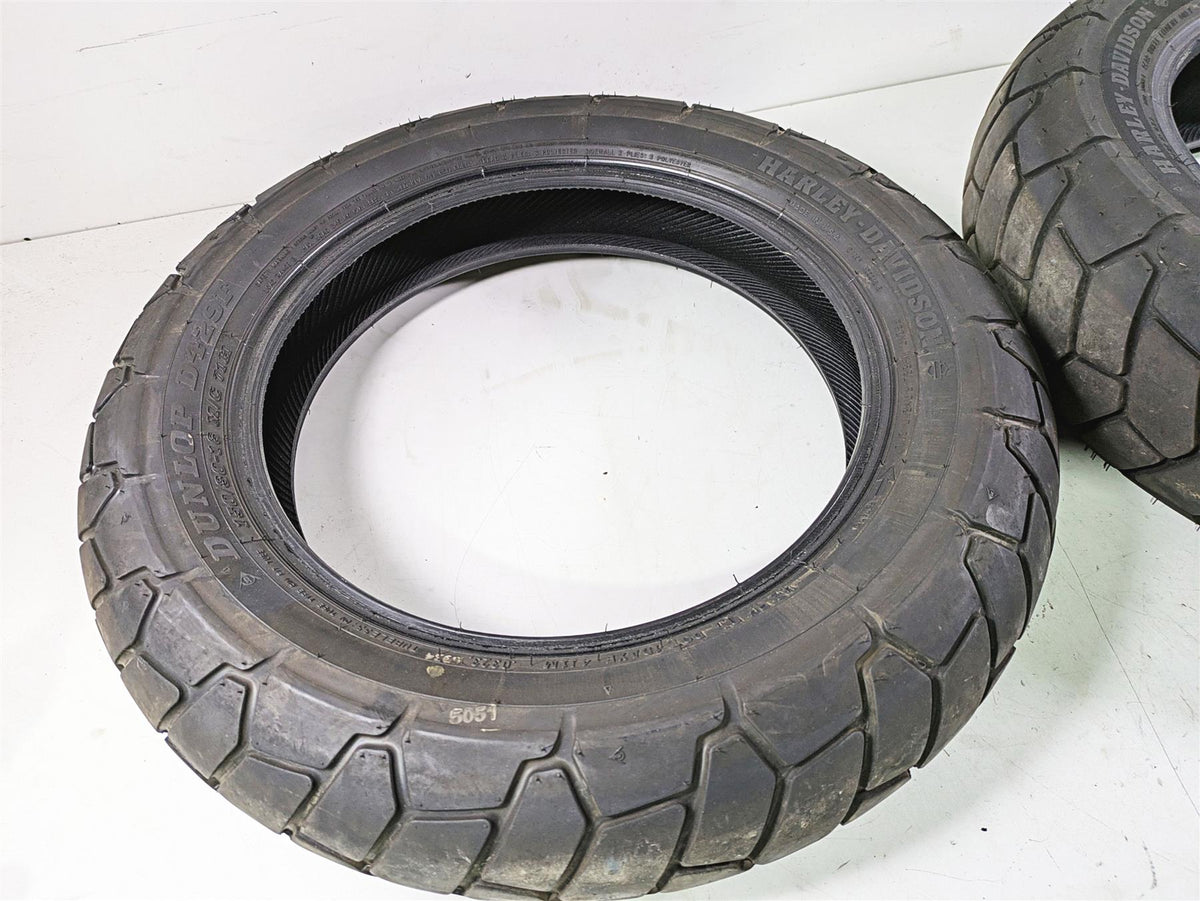 Harley Davidson Front Rear Dunlop D429 Tire Set 43100039 43200039 {{ shop.shopifyCountryName }} - Mototech271