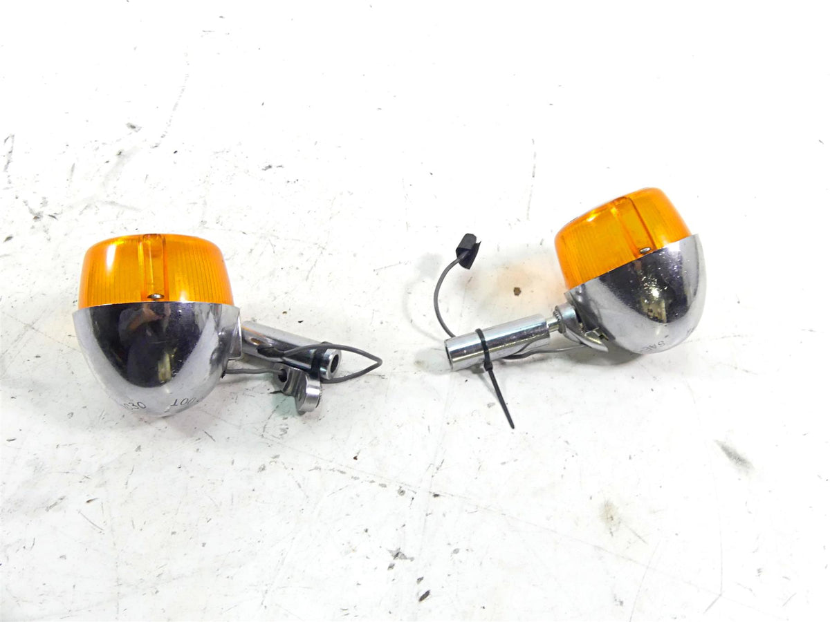 1979 Harley Sportster XLS1000 Roadster Front Blinker Turn Signal Set 68514-73 {{ shop.shopifyCountryName }} - Mototech271