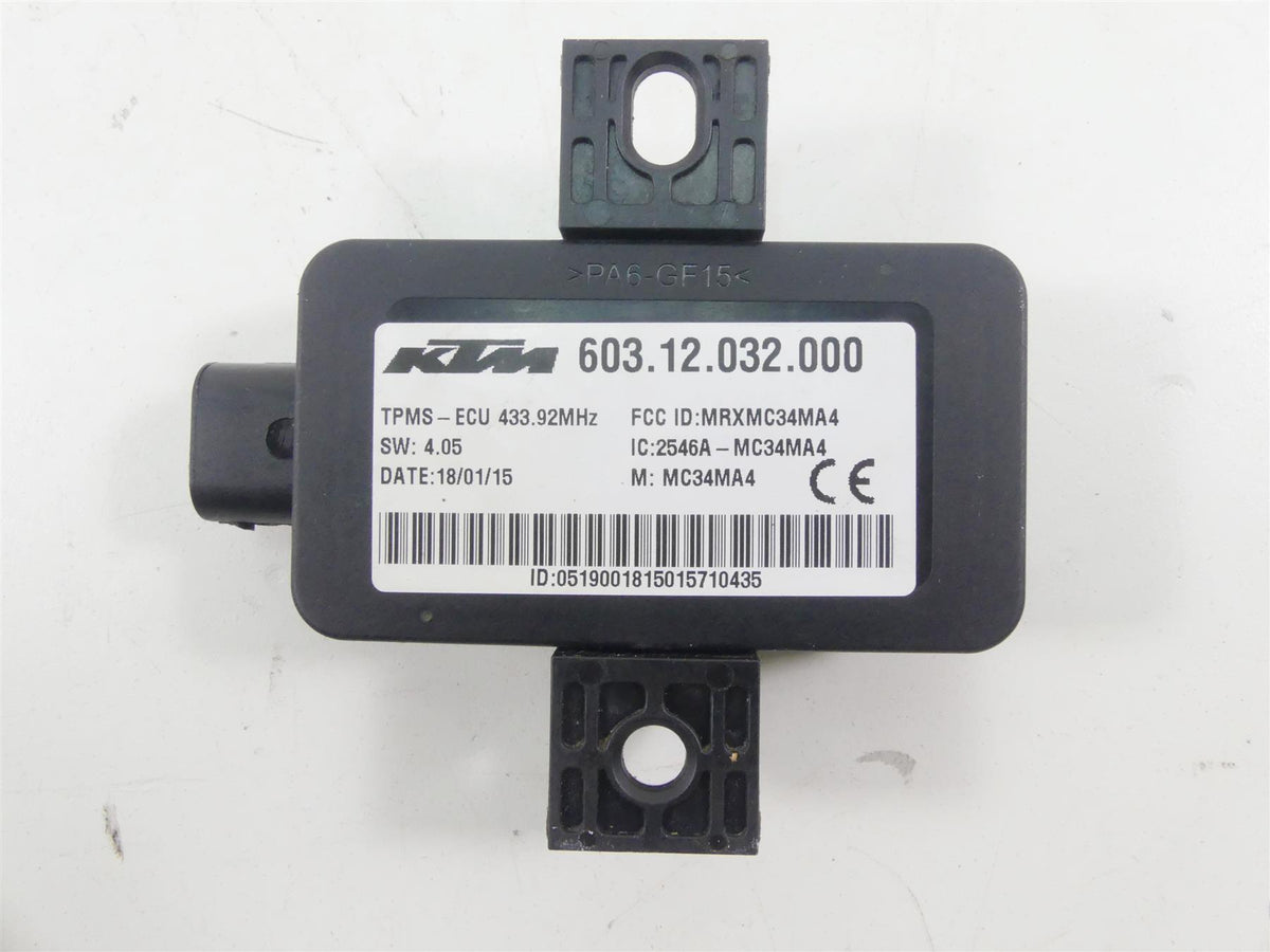 2015 KTM 1290 Adventure Air Pressure Module & Tire Sensors 60312032000 {{ shop.shopifyCountryName }} - Mototech271