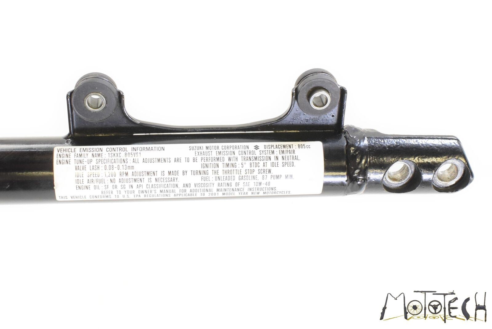 2001 Suzuki VZ800 Marauder Frame Down Tube Unknown {{ shop.shopifyCountryName }} - Mototech271