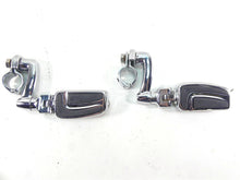 Load image into Gallery viewer, 2007 Harley Touring FLHRSE CVO Road King Airflow Chrome Highway Peg Set 50500435
