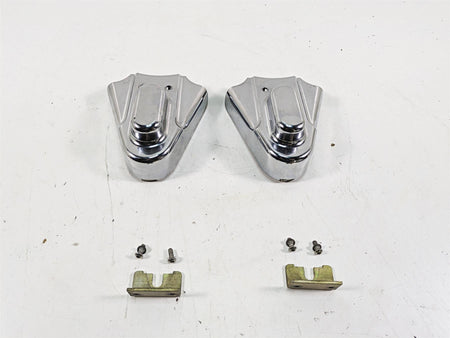 2000 Harley FXSTS Softail Springer Kuryakyn Chrome Rear Axle Cover Set 8202 {{ shop.shopifyCountryName }} - Mototech271