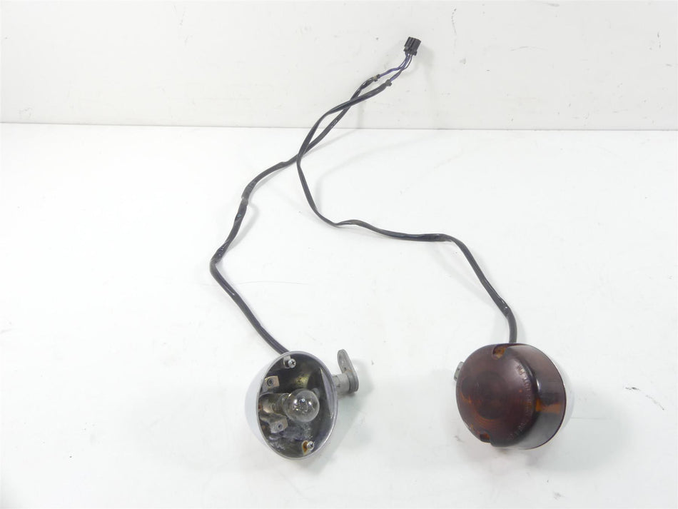 1999 Harley Davidson Sportster XL1200 Front Turn Signal Blinker Set 68709-94 {{ shop.shopifyCountryName }} - Mototech271