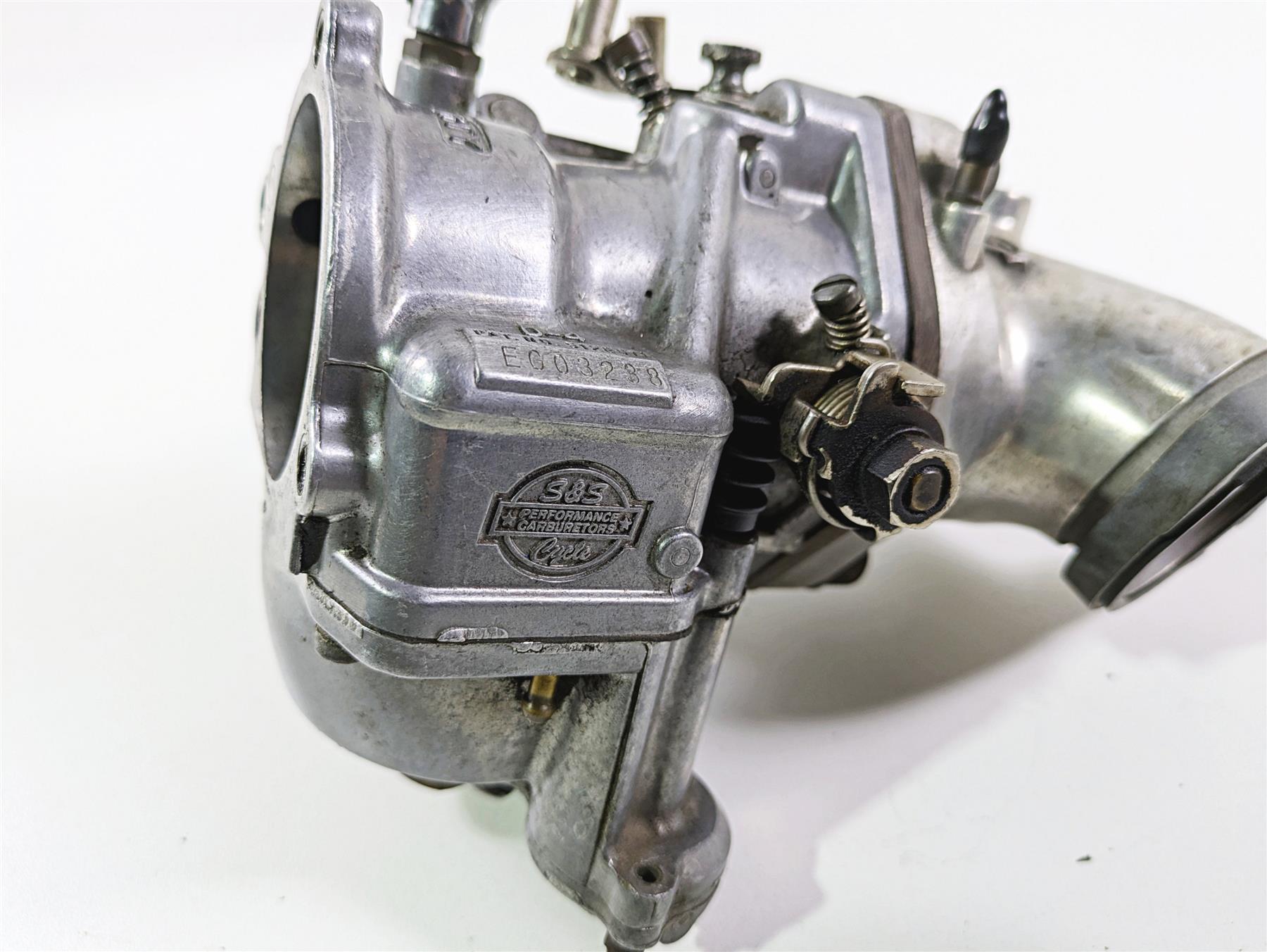 2004 Big Dog Chopper S&S Super G Carb Carburetor & Intake Set 11-0446 16-2526 {{ shop.shopifyCountryName }} - Mototech271