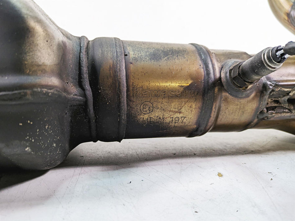 2018 Kawasaki ZX1002 Ninja H2 SX Oem Exhaust Header Pipe & Servo 39178-0311 {{ shop.shopifyCountryName }} - Mototech271
