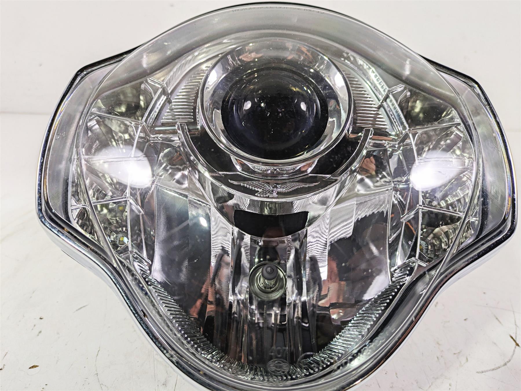 2014 Moto Guzzi California 1400 Touring Headlight Lamp & Mounts 887453 {{ shop.shopifyCountryName }} - Mototech271