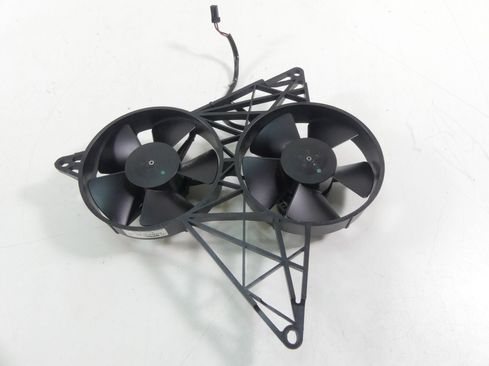 2015 Harley VRSCF Muscle V-Rod Spal Radiator Cooler Fan Set + Mount 26724-04 {{ shop.shopifyCountryName }} - Mototech271