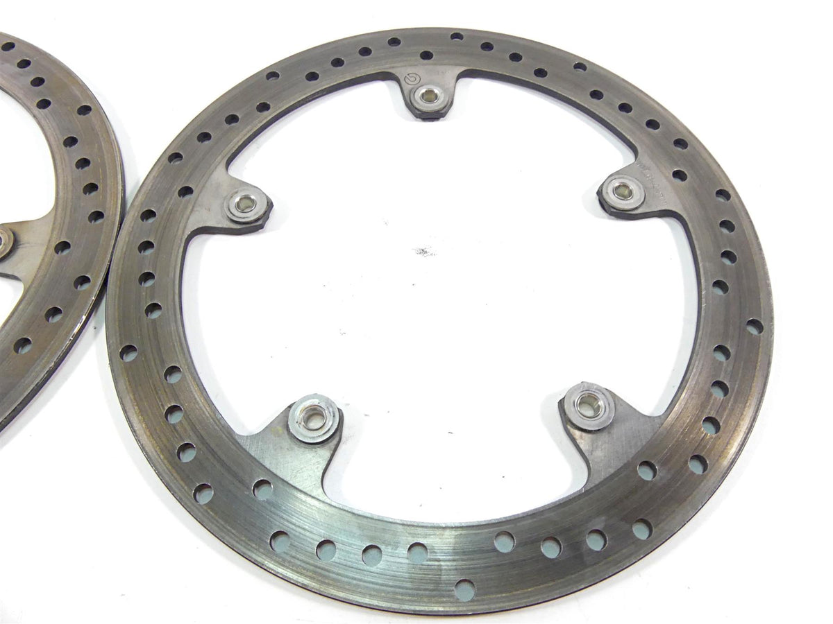 2013 BMW S1000RR K46 Front Brembo Brake Disc Rotors 320Mm 34117723493 {{ shop.shopifyCountryName }} - Mototech271