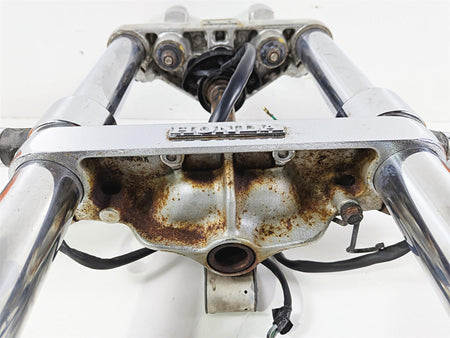 1995 Honda VT600 CD Shadow Deluxe Front End Forks 51400-MZ8-004 51500-MZ8-611 {{ shop.shopifyCountryName }} - Mototech271
