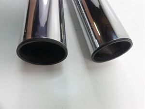 2005 Honda V-Twin VTX1800 S3 Nice Chrome Fork Cover Set 51620-MCV-R20 | Mototech271