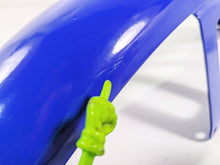 Load image into Gallery viewer, 2008 Ultima Motorcycles Fat Bastard Front Fender Blue - for 21&quot; Wheels
